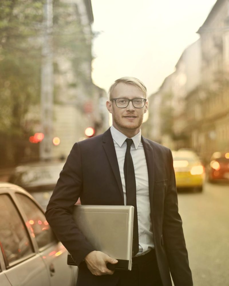 Field sales representative preparing for a promotional shift